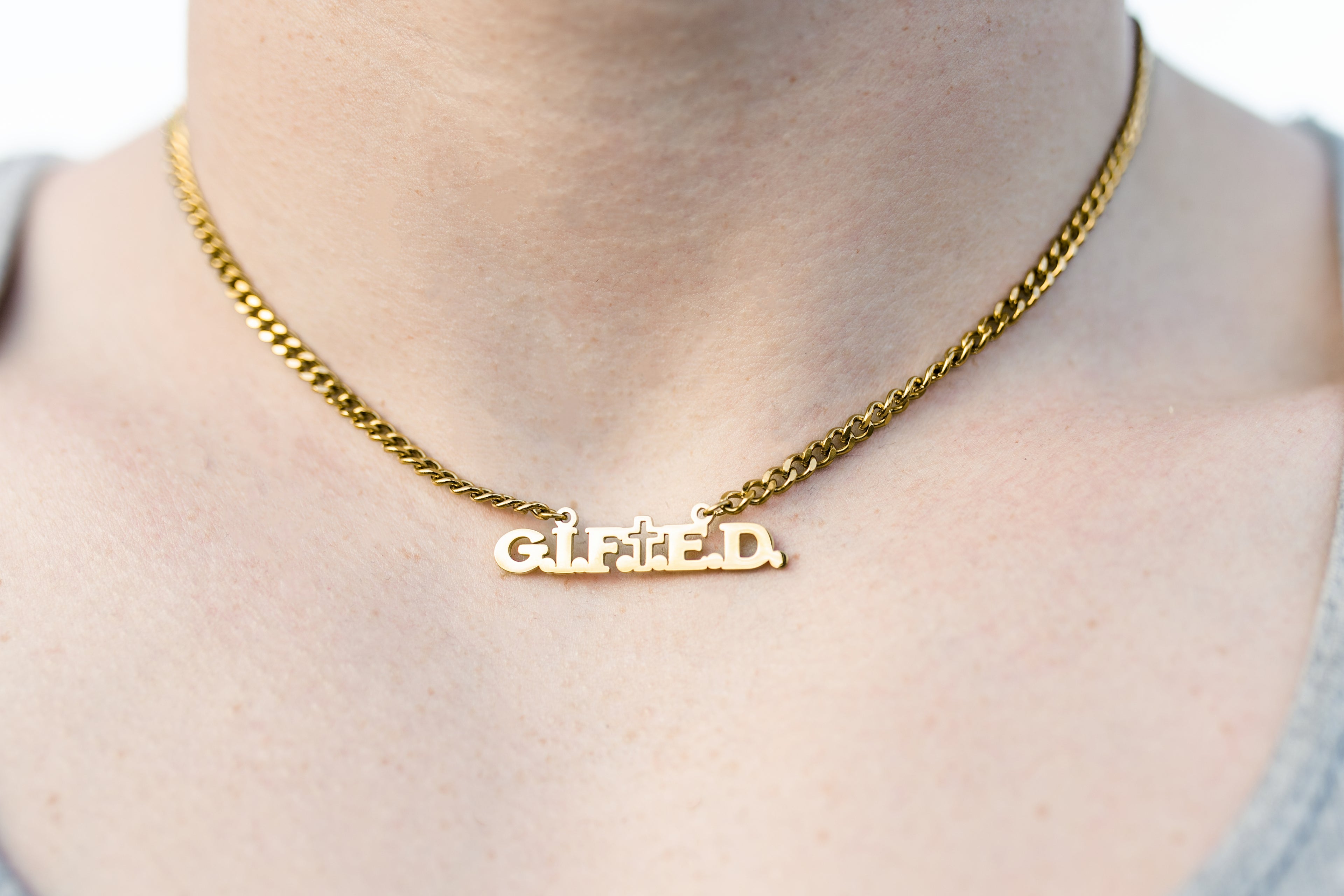 G.I.F.T.E.D. Necklace