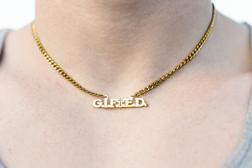 G.I.F.T.E.D. Necklace